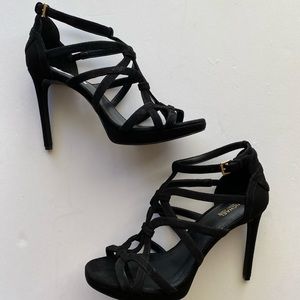 Michael Kors Sandra platform suede 8M